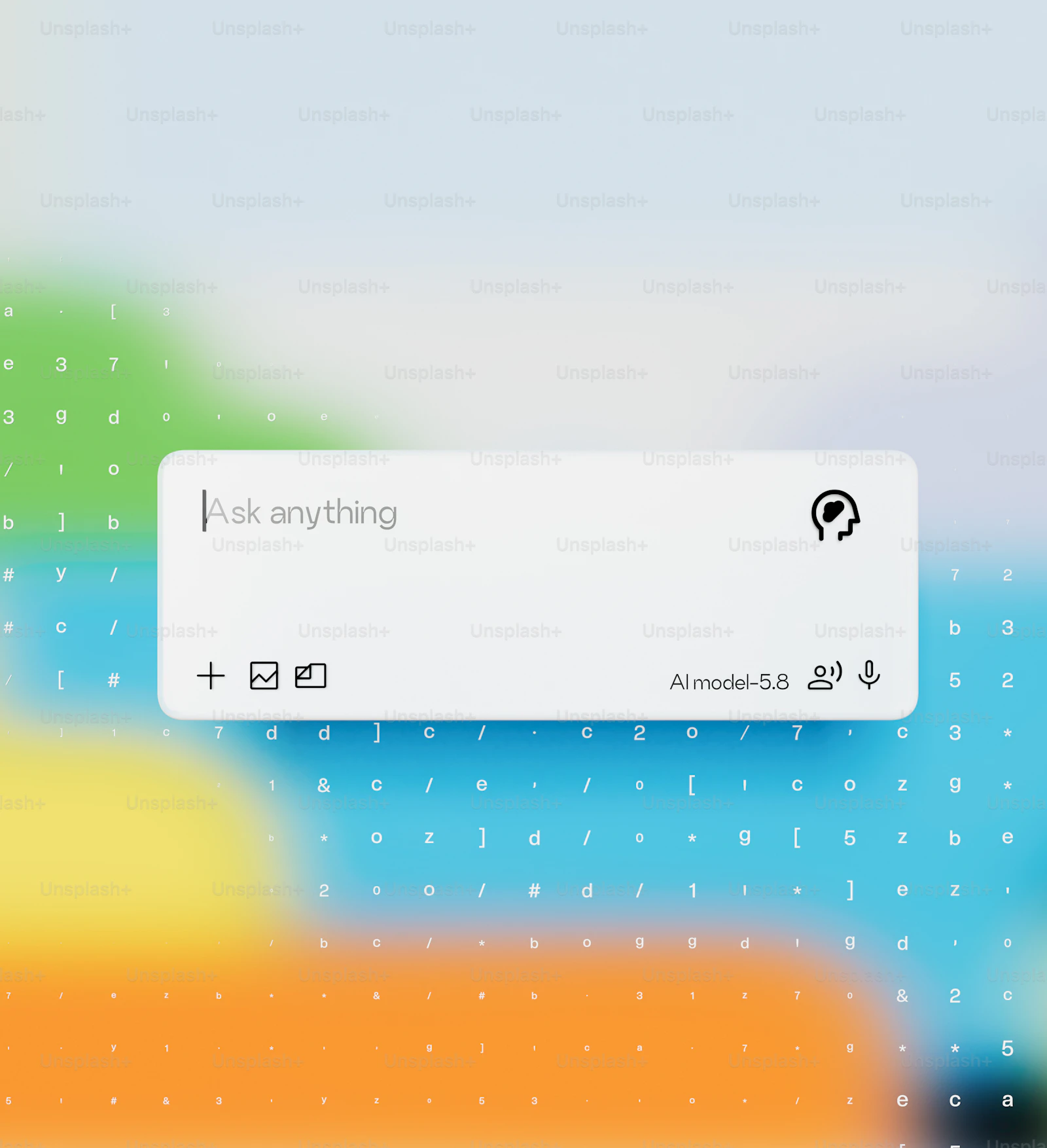 Interface d'intelligence artificielle conversationnelle, illustrant le GEO